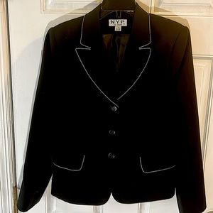 NYP Size 12 Black black blazer